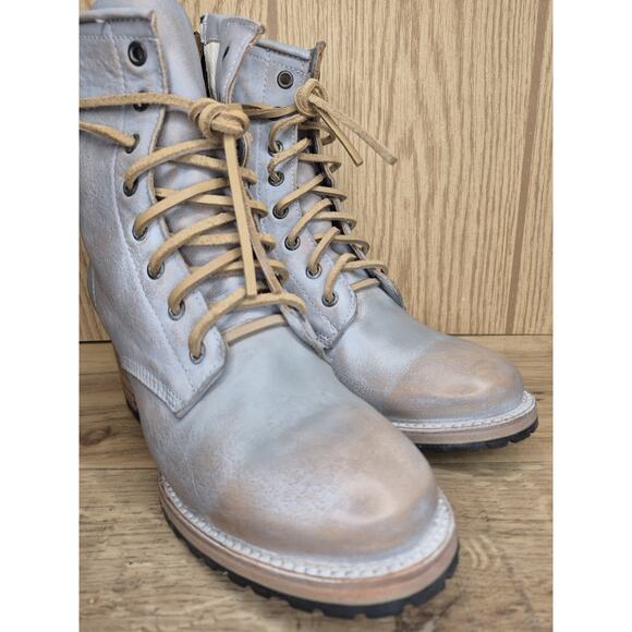 Freebird Cavalier Boots Antique Grey Size 9 Brand New Stacked Heel Leather... - Picture 3 of 16